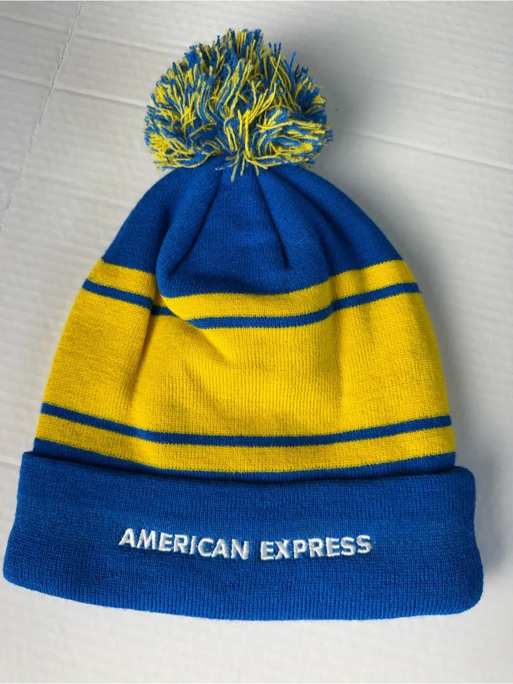 Golden state warrior adult size beanie